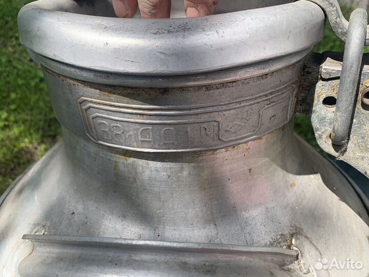 Алюминиевые бидоны, в рабочем состоянии