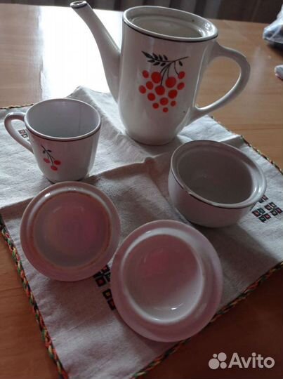 Игрушечная посуда кукольный советский сервиз