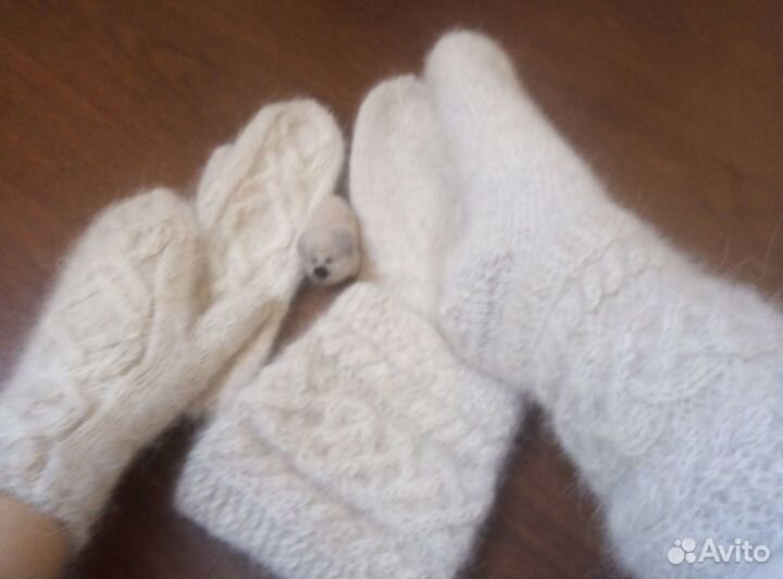 Носки из собачьей шерсти