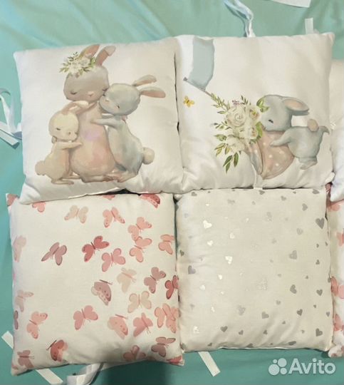 Бортики в кроватку