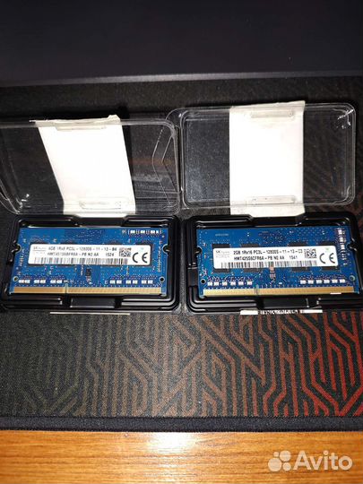 Оперативная память ddr3 2+4 hynix sodimm