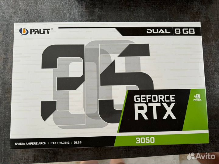 Видеокарта GeForce RTX 3050 8gb