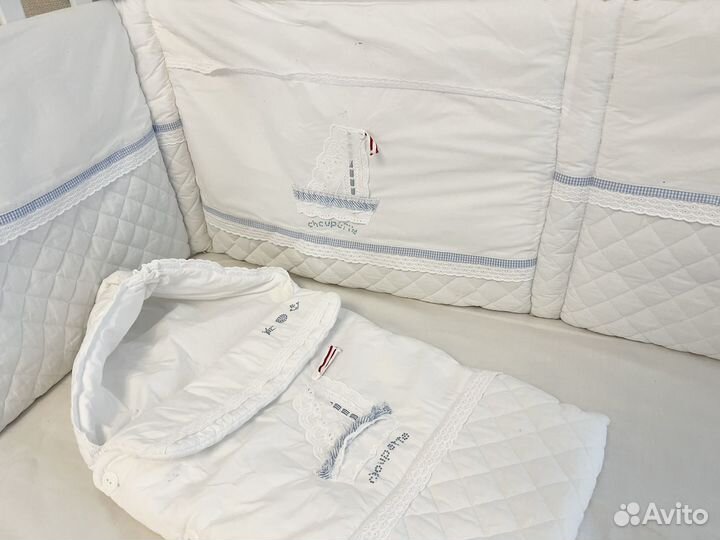 Бортики в детскую кроватку бу