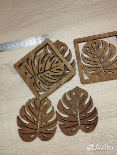 Декор, монстера подставки, дерево