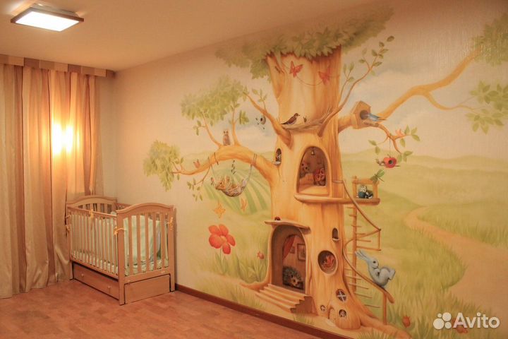 Художник роспись стен и граффити оформление