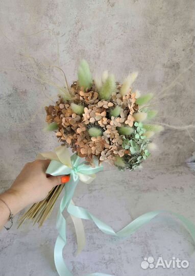 Букет из сухоцветов подарок свадьба праздник
