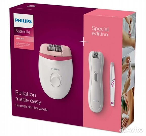 Эпилятор philips satinelle новый