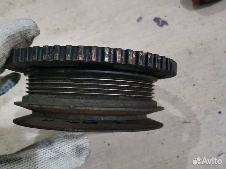 Шкив коленвала (демпфер) Nexia, Lanos A15SMS