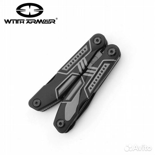 Мультитул с девятью предметами With Armour сталь 4
