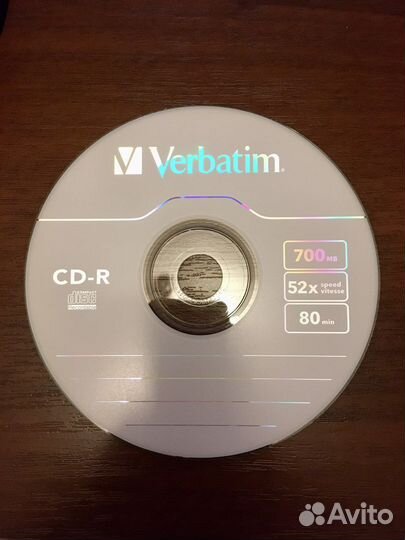 CD-R Verbatim 700 mb