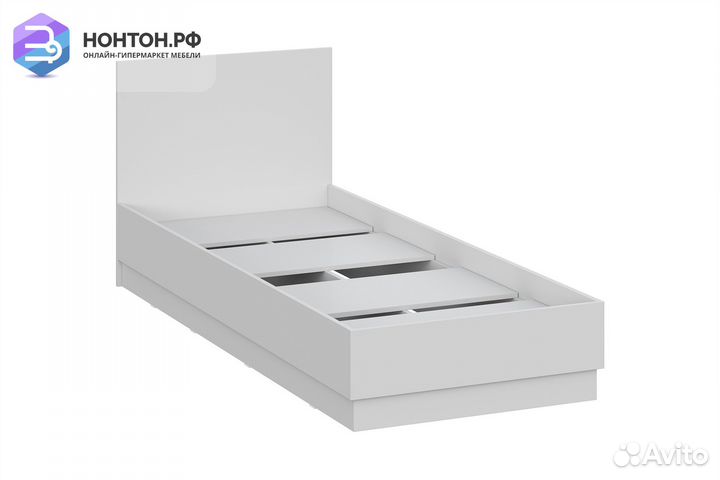 Кровать Айден 0.8 м серый