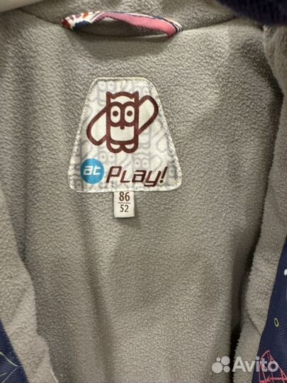 Зимний комбинезон для девочки 86