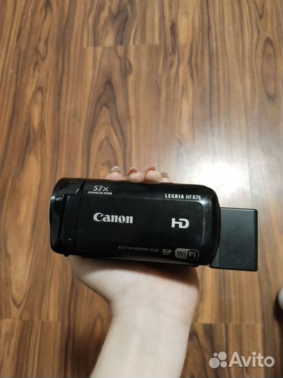 Видеокамера canon legria HF R76