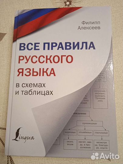 Все правила русского языка в схемах и таблицах