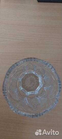 Хрустальная ваза для льда