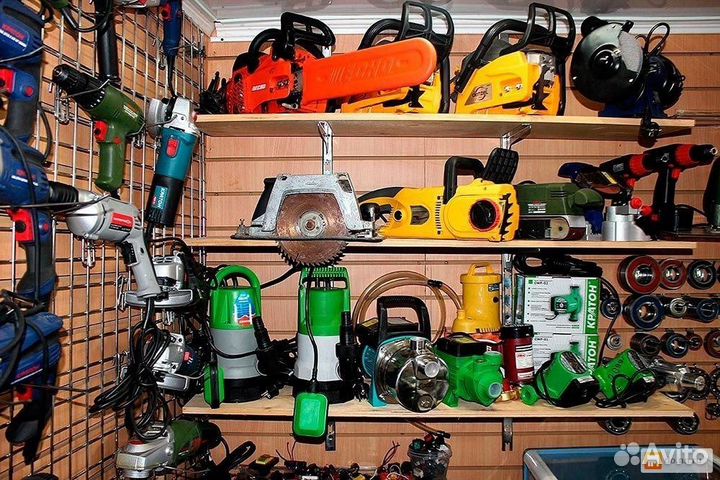 Аренда строительного инструмента и оборудования