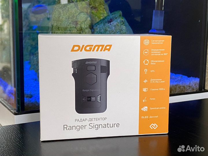 Радар детектор Digma Ranger Signature (новый)
