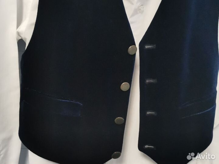 Рубашка +жилет+бабочка