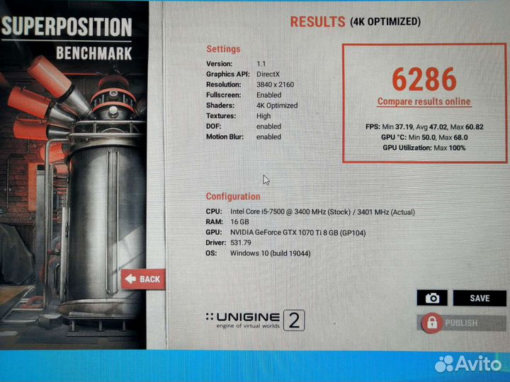 Gtx 1070 Ti 8Gb Gddr5 Palit Jetstream/Идеал