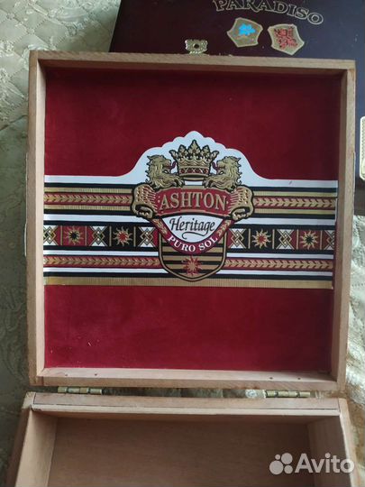 Коробки от сигар Ashton(пустые)