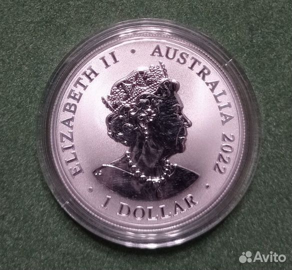 Австралия 2022 Опасные животные Скорпион Серебро