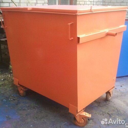 Контейнер металлический для мусора 0.75м3
