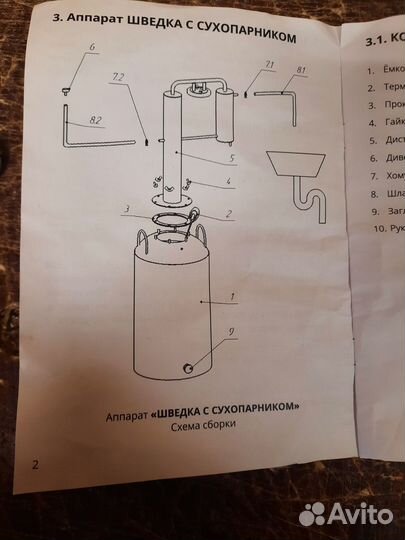 Самогонный аппарат бу