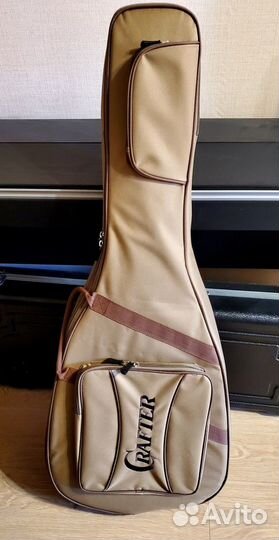 Crafter D-6/NC- Новая акустическая гитара с Кейсом