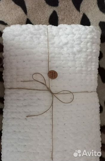 Плед детский плюшевый