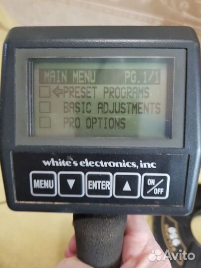 Металлоискатель Whites DFX