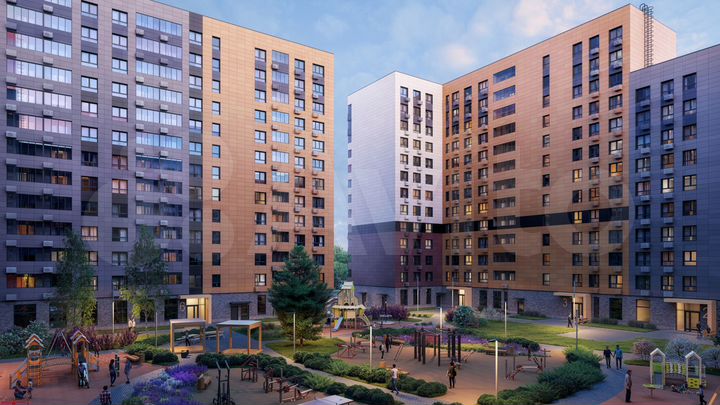 2-к. квартира, 57 м², 6/15 эт.