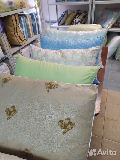 Подушки 70 * 70, 50 *70, 50 * 50, 40 *40, 40 60