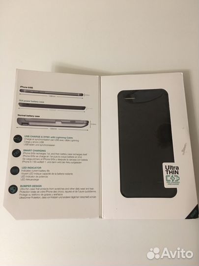 Чехол аккумулятор для айфона 6,6s