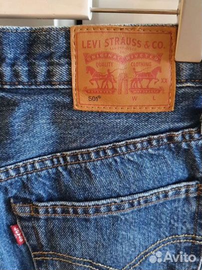 Женские джинсы levis 501