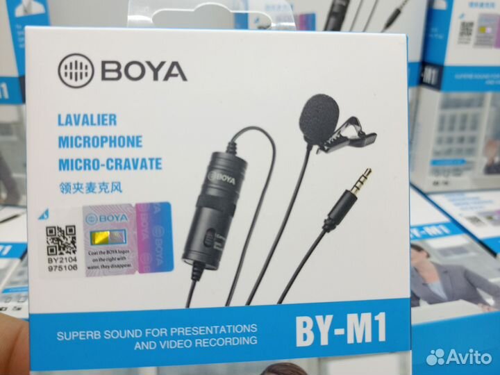 Петличный микрофон boya BY-M1
