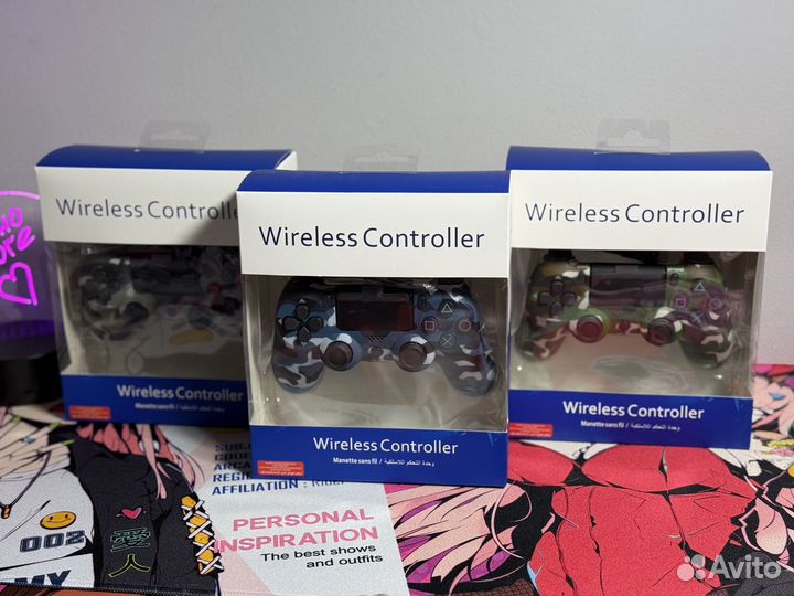 Геймпад джойстик для ps4 новый камуфляж