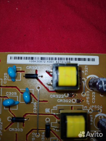 105K30872 pwba hvps WC3045B