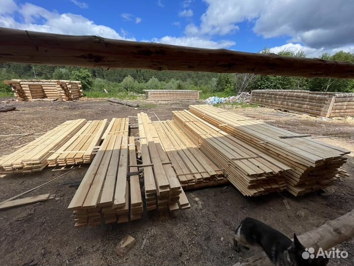 Пиломатериалы брус доска от производителя