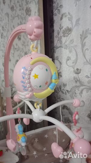 Мобиль на кроватку с проектором