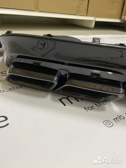 Диффузор на Mercedes w213 6.3 AMG дорест