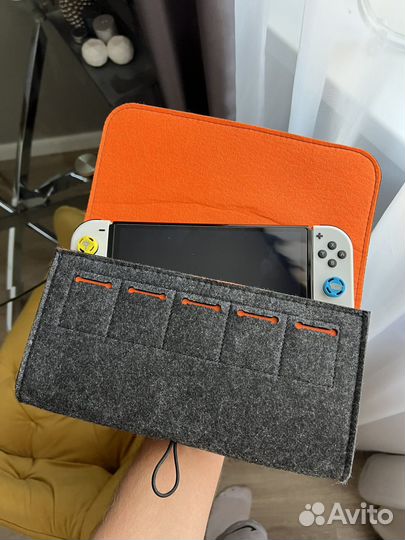 Nintendo Switch oled 64 gb + игры