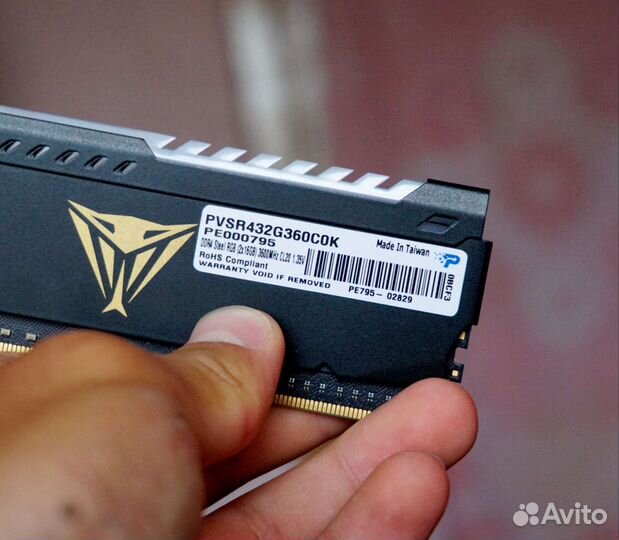 Оперативная память 32gb Patriot Viper Steel RGB