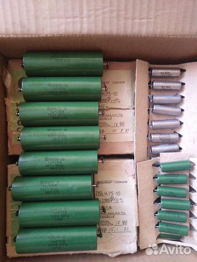 Конденсаторы к40у,к42у2,мбм,к75-10,к53, к73, к78-2