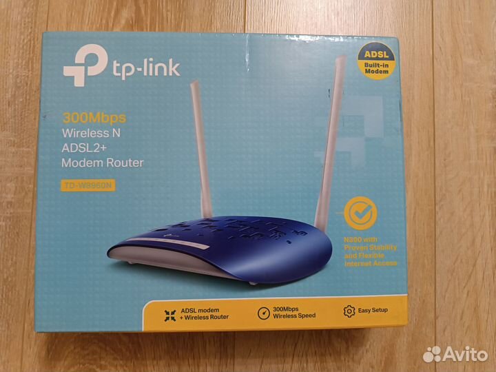 Adsl+ роутер TP-link TD-W8960N