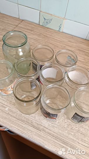 Стеклянные банки 0.5 л