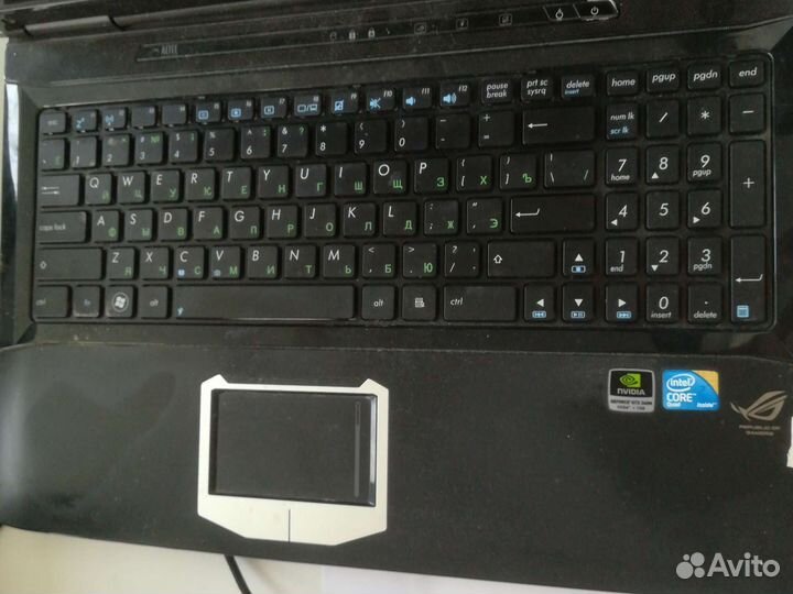 Игровой ноутбук Asus G60VX