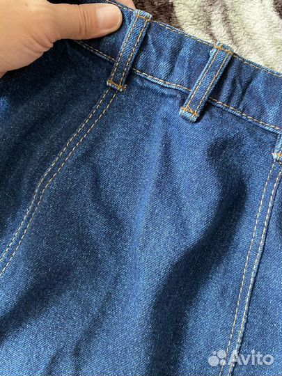 Юбка джинсовая zara