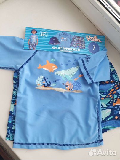 Пляжный комплект детский р.7