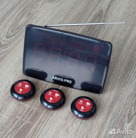 Кнопка вызова персонала, официанта и табло вызова