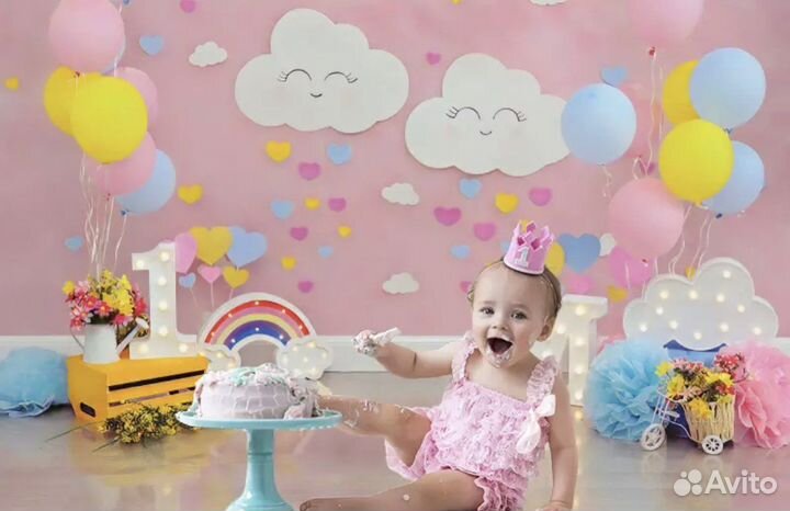 Фон для фотосессии в день рождения